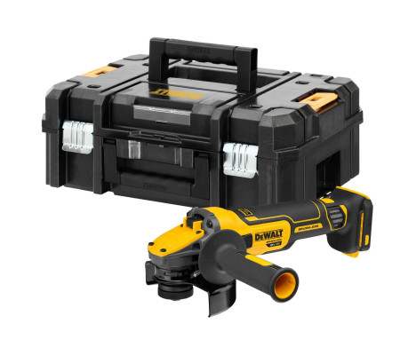 Аккумуляторная угловая шлифмашина DEWALT DCG409NT, 18/54 В, 125 мм, 9000 об/мин, без АКБ и ЗУ, в кейсе TSTAK (DCG409NT-XJ)