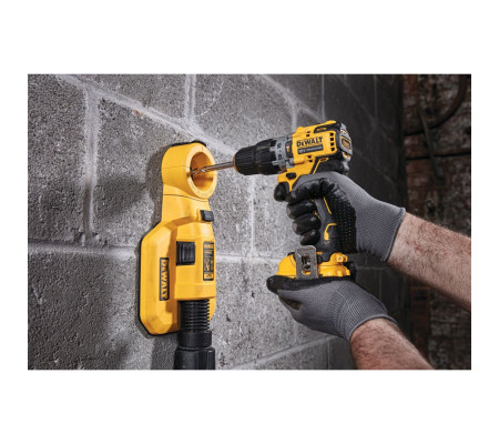 Ударная дрель-шуруповерт DEWALT DCD706D2, 12 В, 1500 об/мин, 25500 уд/мин, с 2 АКБ 2 Ач и ЗУ, в кейсе TSTAK (DCD706D2-QW)