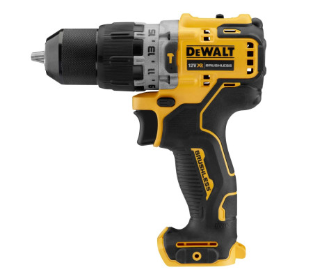 Ударная дрель-шуруповерт DEWALT DCD706D2, 12 В, 1500 об/мин, 25500 уд/мин, с 2 АКБ 2 Ач и ЗУ, в кейсе TSTAK (DCD706D2-QW)