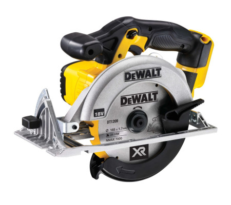 Аккумуляторная дисковая пила DEWALT DCS391M2, 18 В, 165 мм, 5150 об/мин, с 2 АКБ 4 Ач и ЗУ, в кейсе TSTAK (DCS391M2-QW)