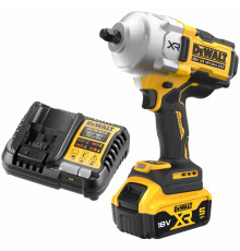 Аккумуляторный гайковерт DEWALT DCF961P1, 18 В, 2372 Нм, 1890 уд/мин, с АКБ 5 Ач и ЗУ (DCF961P1N-XJ)