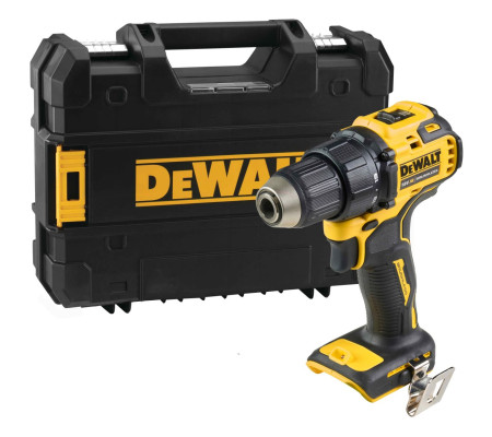 Аккумуляторная дрель-шуруповерт DEWALT DCD708NT, 18 В, 1650 об/мин, без АКБ и ЗУ, в кейсе TSTAK (DCD708NT-XJ)