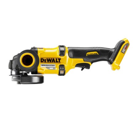 Аккумуляторная угловая шлифмашина DEWALT DCG418T2, 54 В, 125 мм, 9000 об/мин, с 2 АКБ 2 Ач и ЗУ, в кейсе TSTAK