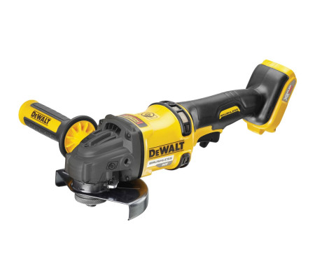 Аккумуляторная угловая шлифмашина DEWALT DCG418T2, 54 В, 125 мм, 9000 об/мин, с 2 АКБ 2 Ач и ЗУ, в кейсе TSTAK