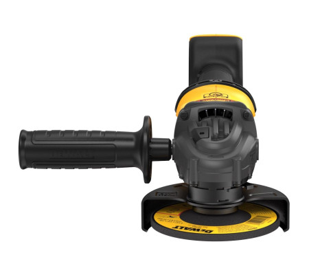 Аккумуляторная угловая шлифмашина DEWALT DCG418T2, 54 В, 125 мм, 9000 об/мин, с 2 АКБ 2 Ач и ЗУ, в кейсе TSTAK