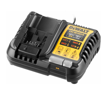 Набор DEWALT DCB1104H2: 2 АКБ POWERSTACK DCBP518, Li-Ion, 18 В, 5 Ач и зарядное устройство DCB1104, 12/18 В, 4 А (DCB1104H2-QW)