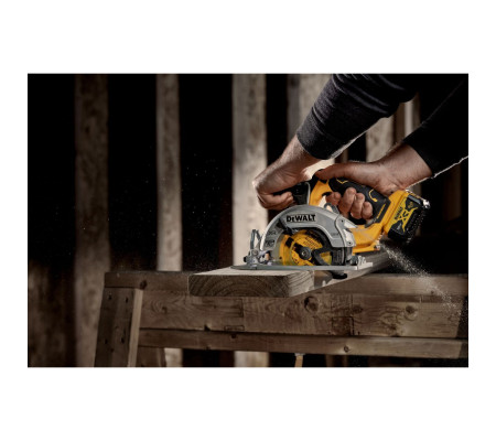 Аккумуляторная дисковая пила DEWALT DCS512NT, 12 В, 140 мм, 3600 об/мин, без АКБ и ЗУ, в кейсе TSTAK (DCS512NT-XJ)