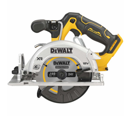 Аккумуляторная дисковая пила DEWALT DCS512NT, 12 В, 140 мм, 3600 об/мин, без АКБ и ЗУ, в кейсе TSTAK (DCS512NT-XJ)
