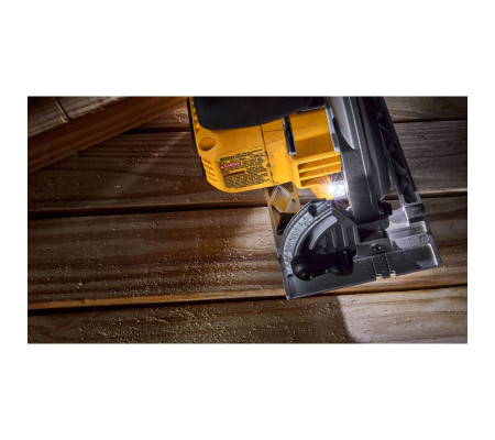 Аккумуляторная дисковая пила DEWALT DCS512NT, 12 В, 140 мм, 3600 об/мин, без АКБ и ЗУ, в кейсе TSTAK (DCS512NT-XJ)