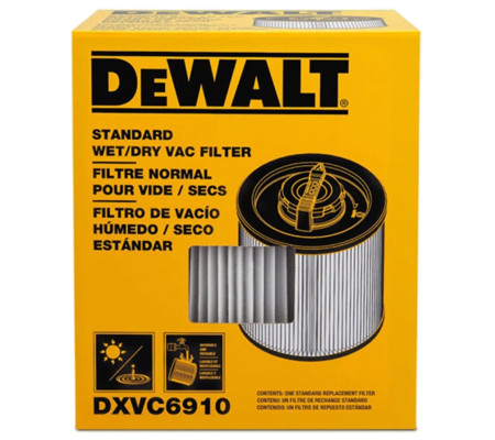 Фильтр для пылесоса DEWALT DXVC6910, для моделей 23-61 л (DXVC6910)