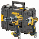 Аккумуляторный набор DEWALT DCK266NT, 18 В: ударная дрель-шуруповерт DCD796 и шуруповерт DCF887, без АКБ и ЗУ, в кейсе TSTAK