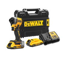 Аккумуляторный шуруповерт DEWALT DCF850D2T, 18 В, 206 Нм, 3800 уд/мин, с 2 АКБ 2 Ач и ЗУ, в кейсе TSTAK (DCF850D2T-QW)
