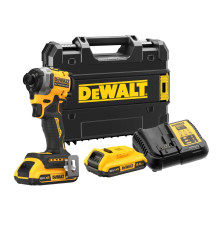 Аккумуляторный шуруповерт DEWALT DCF850D2T, 18 В, 206 Нм, 3800 уд/мин, с 2 АКБ 2 Ач и ЗУ, в кейсе TSTAK (DCF850D2T-QW)
