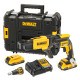 Аккумуляторный ленточный шуруповерт DEWALT DCF620D2K, 18 В, 30 Нм, 4400 об/мин, с 2 АКБ 2 Ач и ЗУ, в кейсе TSTAK (DCF620D2K-QW)