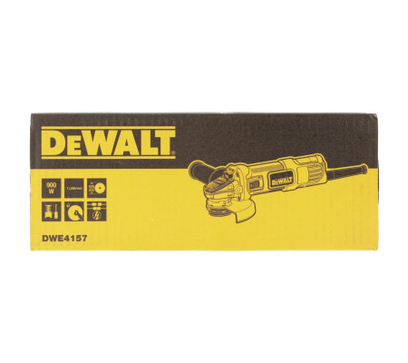 Угловая шлифмашина DEWALT DWE4157, 900 Вт, 125 мм, 11800 об/мин