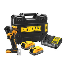 Аккумуляторный шуруповерт DEWALT DCF850E2T, 18 В, 206.2 Нм, 3800 уд/мин, с 2 АКБ 1.7 Ач и ЗУ, в кейсе TSTAK (DCF850E2T-QW)