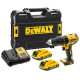 Ударная дрель-шуруповерт DEWALT DCD778D2T, 18 В, 1750 об/мин, 29750 уд/мин, с 2 АКБ 2 Ач и ЗУ, в кейсе TSTAK (DCD778D2T-QW)