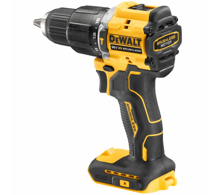 Ударная дрель-шуруповерт DEWALT DCD100YP2T, 18 В, 1650 об/мин, 28050 уд/мин, с 2 АКБ 5 Ач и ЗУ, в кейсе TSTAK (DCD100YP2T-QW)