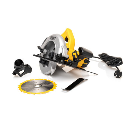 Дисковая пила DEWALT DWE550, 1200 Вт, 165 мм, 5500 об/мин (DWE550-QS)