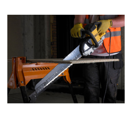 Аллигаторная пила DEWALT DWE399, 1700 Вт, 3000 ход/мин, 40 мм (DWE399-QS)