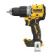 Ударная дрель-шуруповерт DEWALT DCD805E2T, 18 В, 2000 об/мин, 34000 уд/мин, с 2 АКБ 1.7 Ач и ЗУ, в кейсе TSTAK (DCD805E2T-QW)