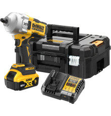 Аккумуляторный гайковерт DEWALT DCF961P1T, 18 В, 2372 Нм, 1890 уд/мин, с АКБ 5 Ач и ЗУ, в кейсе TSTAK (DCF961P1NT-XJ)