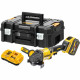 Аккумуляторная угловая шлифмашина DEWALT DCG418Y1T, 54 В, 125 мм, 9000 об/мин, с АКБ 2 Ач и ЗУ, в кейсе TSTAK (DCG418Y1NT-XJ)