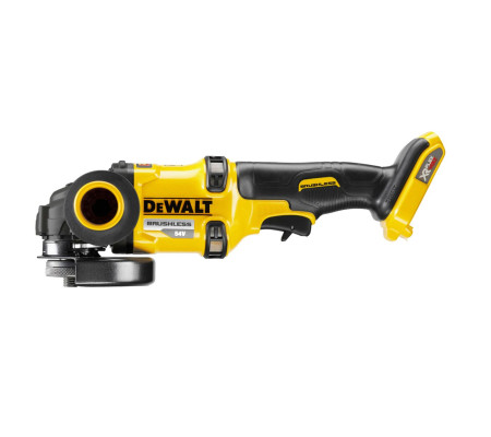 Аккумуляторная угловая шлифмашина DEWALT DCG418Y1T, 54 В, 125 мм, 9000 об/мин, с АКБ 2 Ач и ЗУ, в кейсе TSTAK (DCG418Y1NT-XJ)