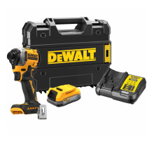 Аккумуляторный шуруповерт DEWALT DCF850E1T, 18 В, 206 Нм, 3800 уд/мин, с АКБ 1.7 Ач и ЗУ, в кейсе TSTAK (DCF850E1T-QW)