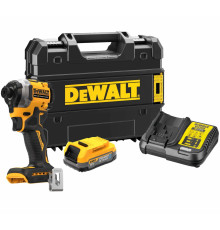 Аккумуляторный шуруповерт DEWALT DCF850E1T, 18 В, 206 Нм, 3800 уд/мин, с АКБ 1.7 Ач и ЗУ, в кейсе TSTAK (DCF850E1T-QW)