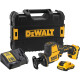 Аккумуляторная сабельная пила DEWALT DCS312D2, 12 В, 2800 ход/мин, 16 мм, с 2 АКБ 2 Ач и ЗУ, в кейсе TSTAK (DCS312D2-QW)