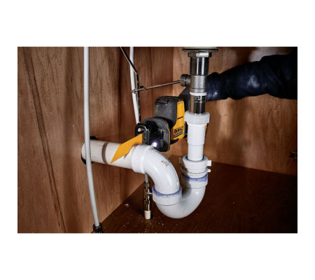 Аккумуляторная сабельная пила DEWALT DCS312D2, 12 В, 2800 ход/мин, 16 мм, с 2 АКБ 2 Ач и ЗУ, в кейсе TSTAK (DCS312D2-QW)